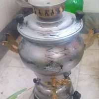 سماور گازی شیر طلایی