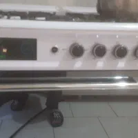 اجاق گاز ۵ شعله طرح فر ، یخچال ، ماشین لباسشویی|اجاق گاز و لوازم برقی پخت‌وپز|پرند, فاز ۶|دیوار