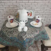 رومیزی یزد۵تیکه|پرده، رانر، رومیزی|کرج, خرمدشت|دیوار