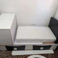 تخت کودک مدل گهواره ای