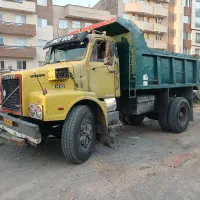 حمل مصالح ساختمانی با ولوو