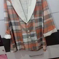 کت مانتویی مزون دوز نو سایز46الی50 تنخور شیک