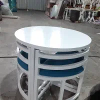 ناهارخوری کم جا|میز و صندلی غذاخوری|لار, |دیوار