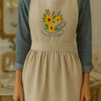 پیشبند آشپزخانه  گلدوزی