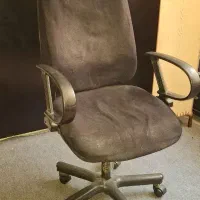 صندلی چرخ دار مشکی سالم
