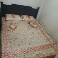 تخت ۲ نفره به همراه تشک و ۲عددتخته نئوپان