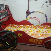 تخت وکمدست سه تیکه فروش فوری|تخت و سرویس خواب|اردبیل, |دیوار