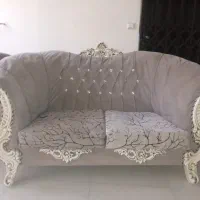 مبلمان راحتی ۷ نفره سالم بدونه نشست باضمانت