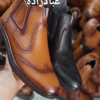 نیم بوت چرم مردانه تبریز|کیف، کفش، کمربند|خمین, |دیوار