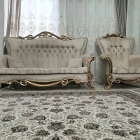 مبل ۷ نفره،دست دوم،مناسب برای خانه و باغ و ویلا|مبلمان خانگی و میز عسلی|اسلام‌شهر, شهرک سالور|دیوار