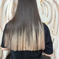آموزش کراتین رنگ مش کاشت ناخن شنییون کوتاهی