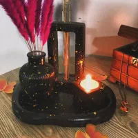 گلدان استند شمع و جا شمعی
