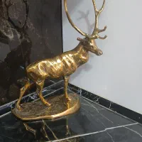 گوزن برنز برنجی|صنایع دستی و سایر لوازم تزئینی|نسیم‌شهر, |دیوار