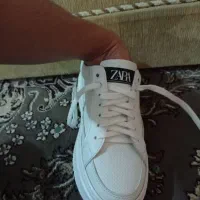 کفش سفید zara|کیف، کفش، کمربند|زابل, |دیوار