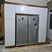 کابینت آشپزخانه.۲عدد لوستر.آینه و کنسول.کمد دیواری|جاکفشی، کمد، دراور|سرپل ذهاب, |دیوار
