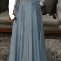 لباس مجلسی ساتن وارداتی ایتالیایی سایز ۴۰|لباس|تهران, سعادتآباد|دیوار