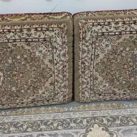 ۶ عدد پشتی گردویی پنبه ای