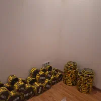 دمبل و صفحه بتنی از ۲.۵کیلو تا ۲۵ کیلو|تجهیزات ورزشی|تهران, پاسداران|دیوار