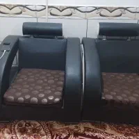 فروش یک دست مبل چرم هفت نفره