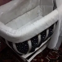 تخت گهواره ای کودک|اسباب و اثاث بچه|بستان آباد, |دیوار