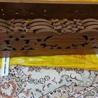 کتیبه چوبی پرده