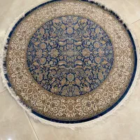 فرش دایره ابریشمی ماشینی|فرش|تهران, نیلوفر|دیوار