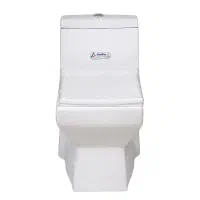 توالت فرنگی سایز بزرگ با خروجی 4 ضد لک بغل صاف