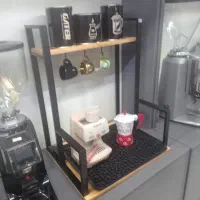 استنددستگاه اسپرسو پاسماوری استندچوب فلز