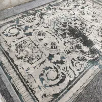 دو عدد قالی شش متری 700شانه جنس اکرولیک