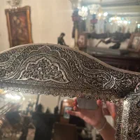 اینه و شمعدان قلم زنی قدیمی