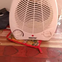 بخاری برقی فن دار دو کاره