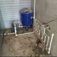 تاسیسات موتورخانه مشعل لوله کشی پمپ پکیج و...