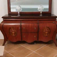 آینه کنسول برند|بوفه، ویترین، کنسول|مشهد, تربیت (صدف)|دیوار