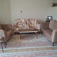 مبل 7 نفرە، کارکرد و با کیفیت، بدون جلو مبلی|مبلمان خانگی و میز عسلی|سقز, |دیوار