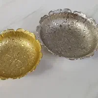 پیاله آجیل.قندان،خرماخوری،سینی گلابپاش لگن استیل|ظروف سرو و پذیرایی|گرگان, |دیوار