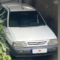 پراید سفید صبا مدل ۸۸