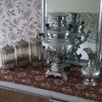 سماور ۶لیتری استیل، قلم کاری طرح هخامنشی|سماور، چای‌ساز، قهوه‌ساز|رشت, پل تالشان|دیوار
