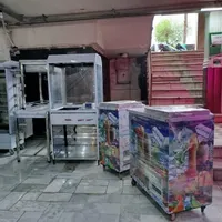 چوب فالوده بستنی کیم/ استیکر بالونی دو مخزن فریزر|فروشگاه و مغازه|کرمان, |دیوار