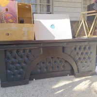 میز مدیریت با شیشه دودی