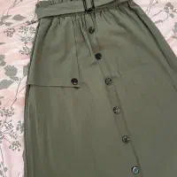 دامن کتان و شومیز