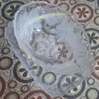 بلور ست میوه خوری و سینی  و اجیل خوری ژاپن