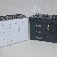 اجاق صفحه ای شیشه و استیل با یک سال گارانتی