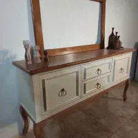 کنسول پایه بلند چوبی|بوفه، ویترین، کنسول|تهران, شهید رجایی|دیوار