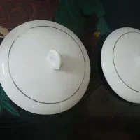 دوعدد سوپ خوریه چینی یاسمین نونو|ظروف سرو و پذیرایی|تهران, توحید|دیوار