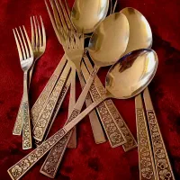 کارد میوه قاشق چنگال قدیمی مناسب کسری ژاپنی|ظروف سرو و پذیرایی|تهران, والفجر|دیوار