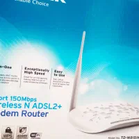 مودمTpLink‌سالم**اینترنت خوب‌adsl+جنگ*