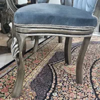 سرویس ناهارخوری ۸ نفره نقرآبی رنگ با فرم نقره ای|مبلمان خانگی و میز عسلی|فولادشهر, A2|دیوار