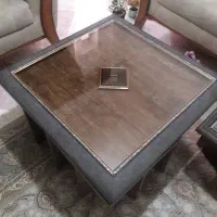 میز پذیرایی با ۴ تا میز عسلی|مبلمان خانگی و میز عسلی|علیآباد کتول, |دیوار