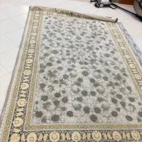 یک جفت فرش ۶متری طوسی درحدنو