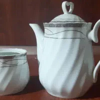 قوری و قندون چینی